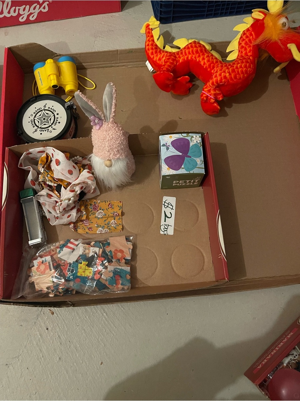 Assorted toys